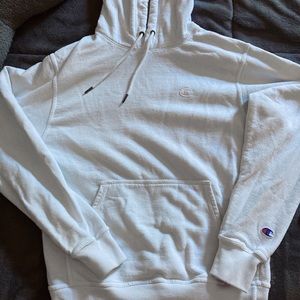 White Champion Hoodie